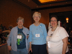 Patti Clark, Rev Shirley Ranck, Gretchen Ohmann