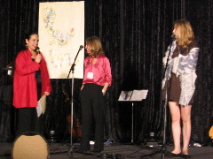 Margot, Amy and Jennifer