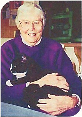 Rosemary Matson and cat